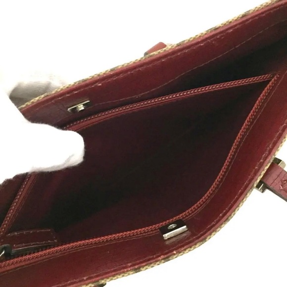 Authentic Gucci GG Supreme Beige GG PVC Tote Bag. Fits an iPad & Classy af - Picture 9 of 12